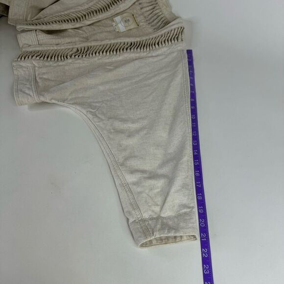 Anthropologie Hei Hei Ladder Linen Cut Out Jacket Size M/L - Picture 14 of 16